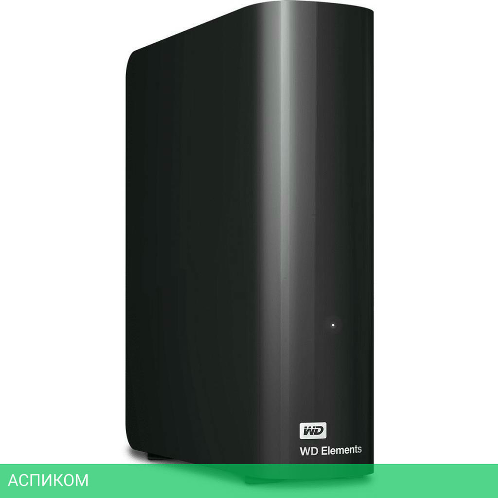 Внешний накопитель WD Elements Desktop 12ТБ (WDBWLG0120HBK-EESN)