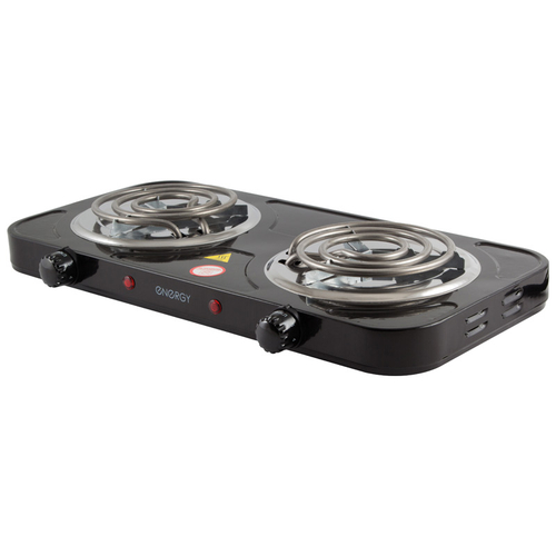 Плита электрическая 2-х конфор. Energy EN-904B черный (158967)
