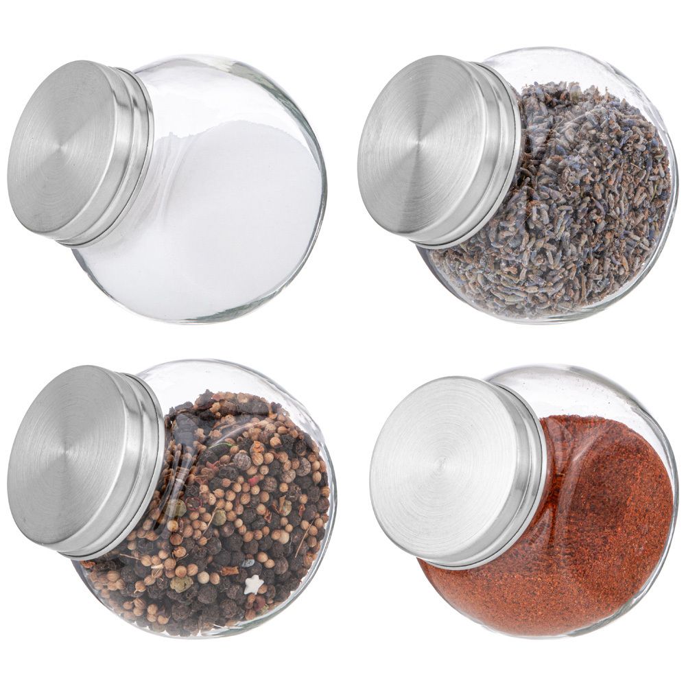 НАБОР ЕМКОСТЕЙ ДЛЯ СПЕЦИЙ195 МЛ 4ШТ AGNESS