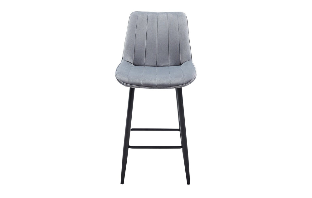 Стул полубарный CG1953B серый UF910-03