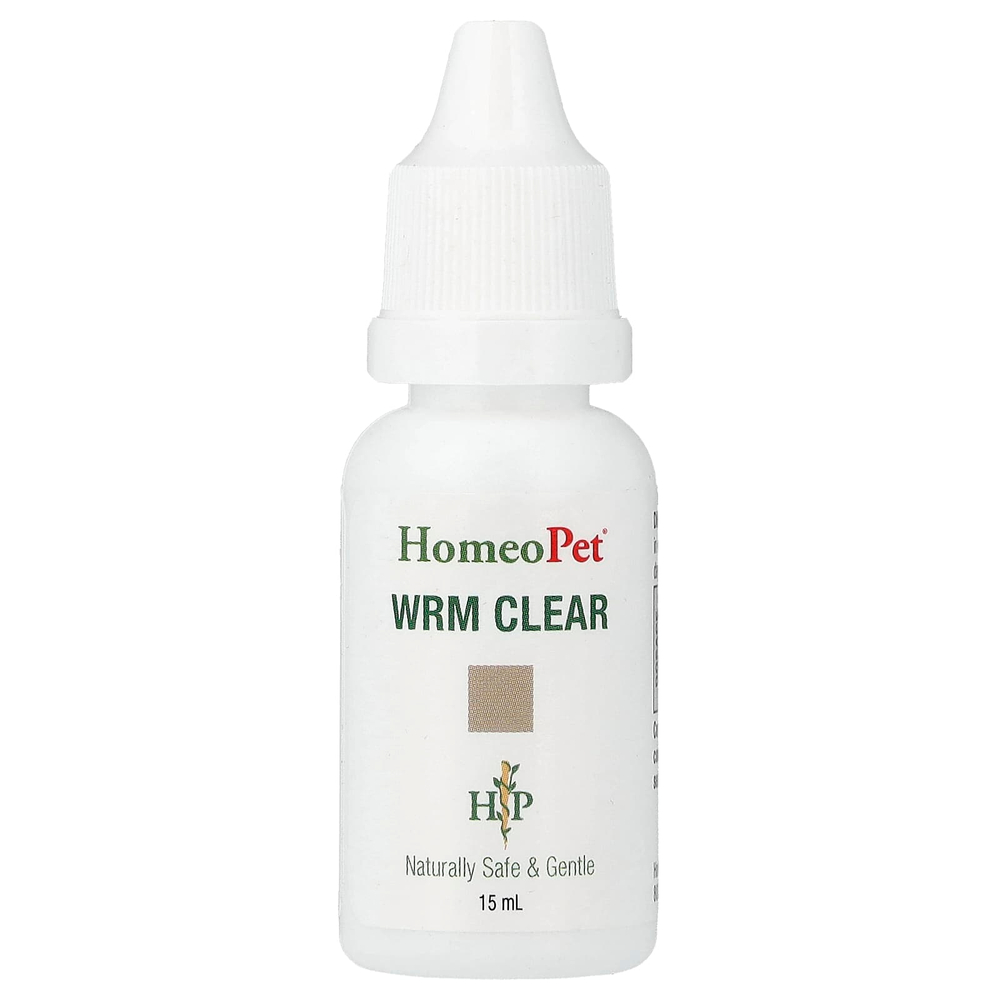 HomeoPet, WRM Clear, 15 мл