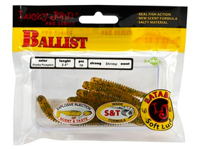 Мягкая приманка Lucky John BALLIST 3.3in (84 мм), цвет PA19, 8 шт.