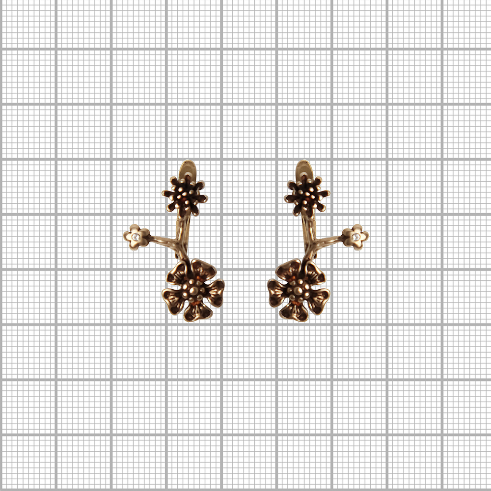 "Литафи" серьги из коллекции "Tenerezza"