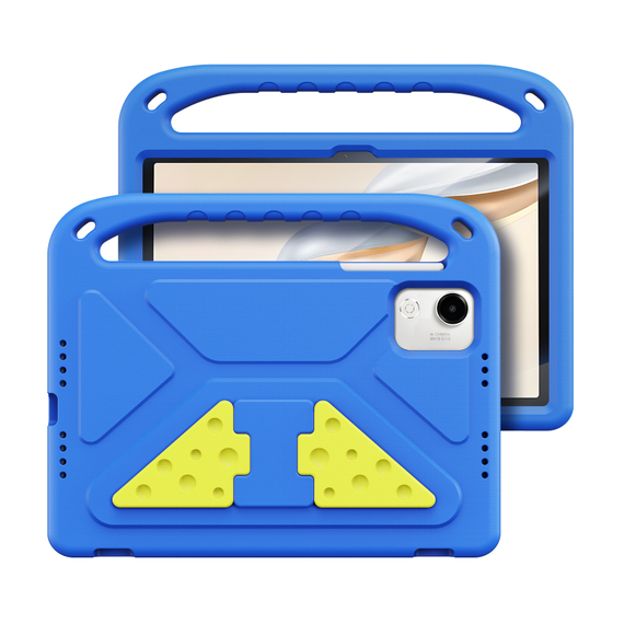 Детский чехол синего цвета на планшет Honor Pad X9a и X9 от от Dux Ducis, серия Puff Series Case