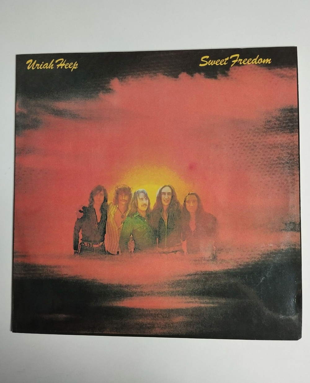 Винтажная виниловая пластинка LP Uriah Heep Sweet Freedom (Россия 1993)