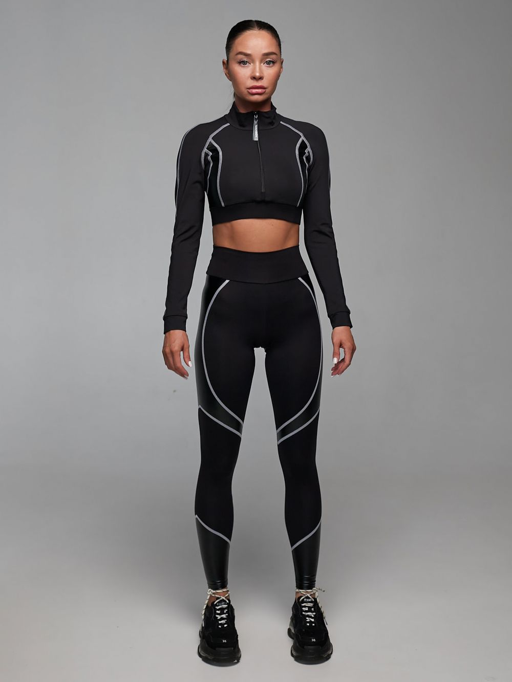 Леггинсы Drive white