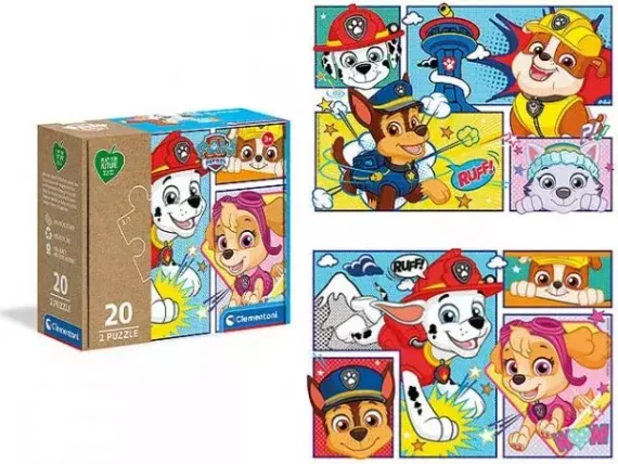 Puzzle PZL 2X20 PFF - PAW PATROL      9503006