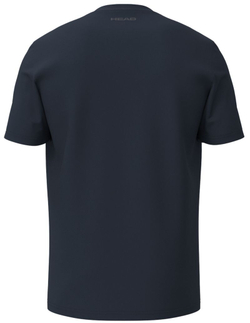 Мужская теннисная футболка Head Club Original - небесный