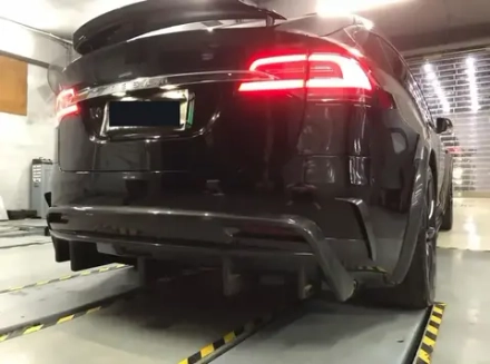 Диффузор заднего бампера для Tesla Model X 2016-2018 Тесла