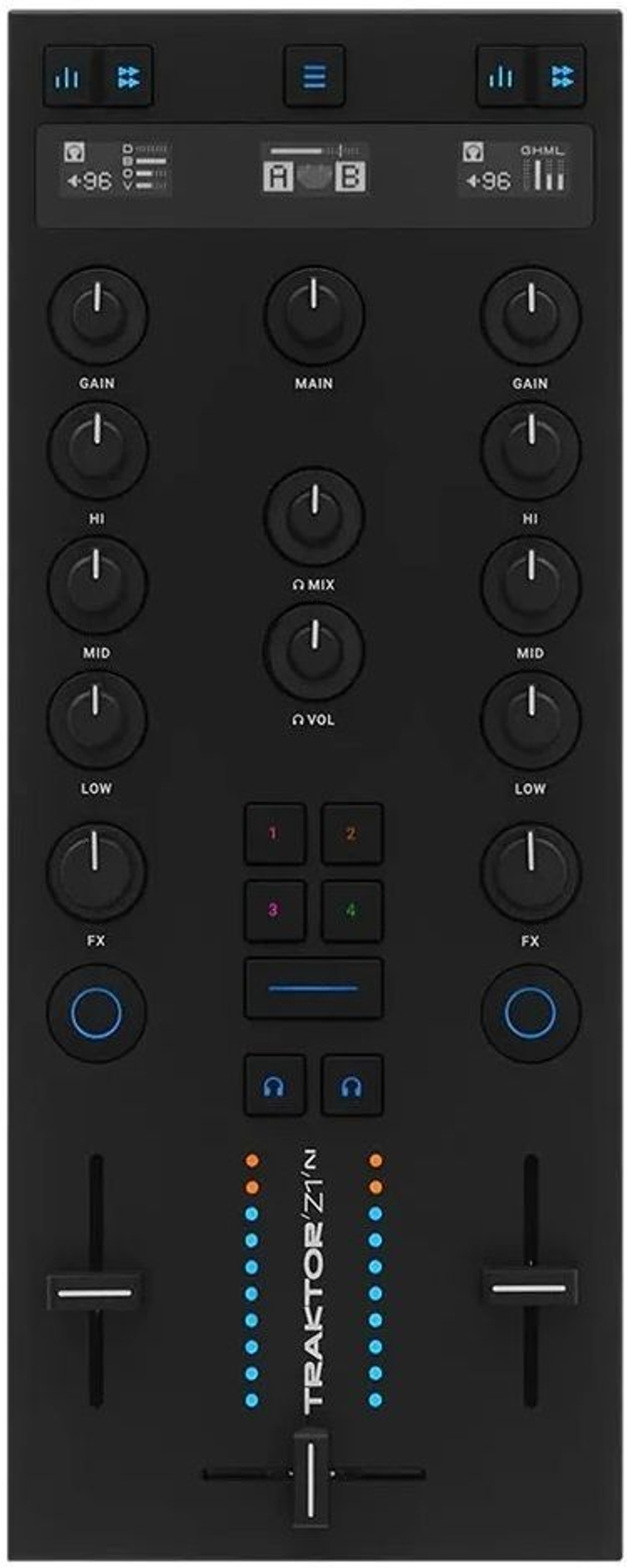DJ контроллер NATIVE INSTRUMENTS TRAKTOR KONTROL Z1 MK2