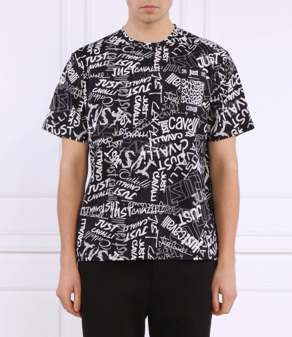 Футболка Just Cavalli - белый(74OBH6R3JS182)