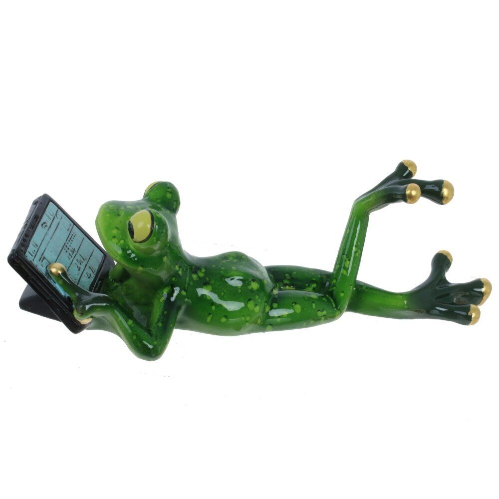 GAEM Фигурка декоративная "Лягушка", L18 W5 H6 см