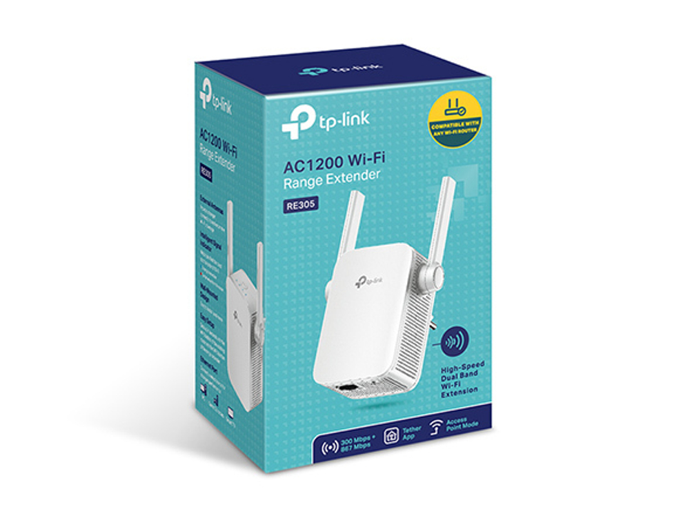 TP-Link RE305 Усилитель Wi-Fi сигнала AC1200