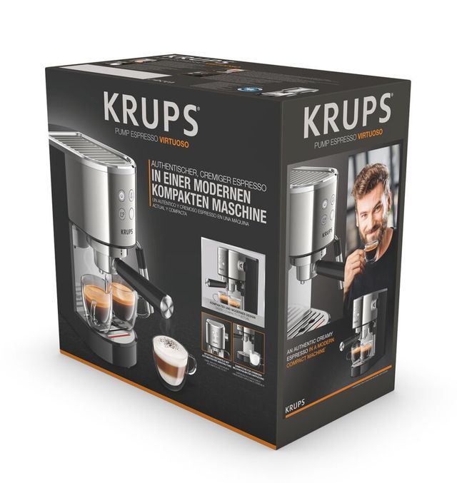 Рожковая кофеварка KRUPS Virtuoso XP442C11