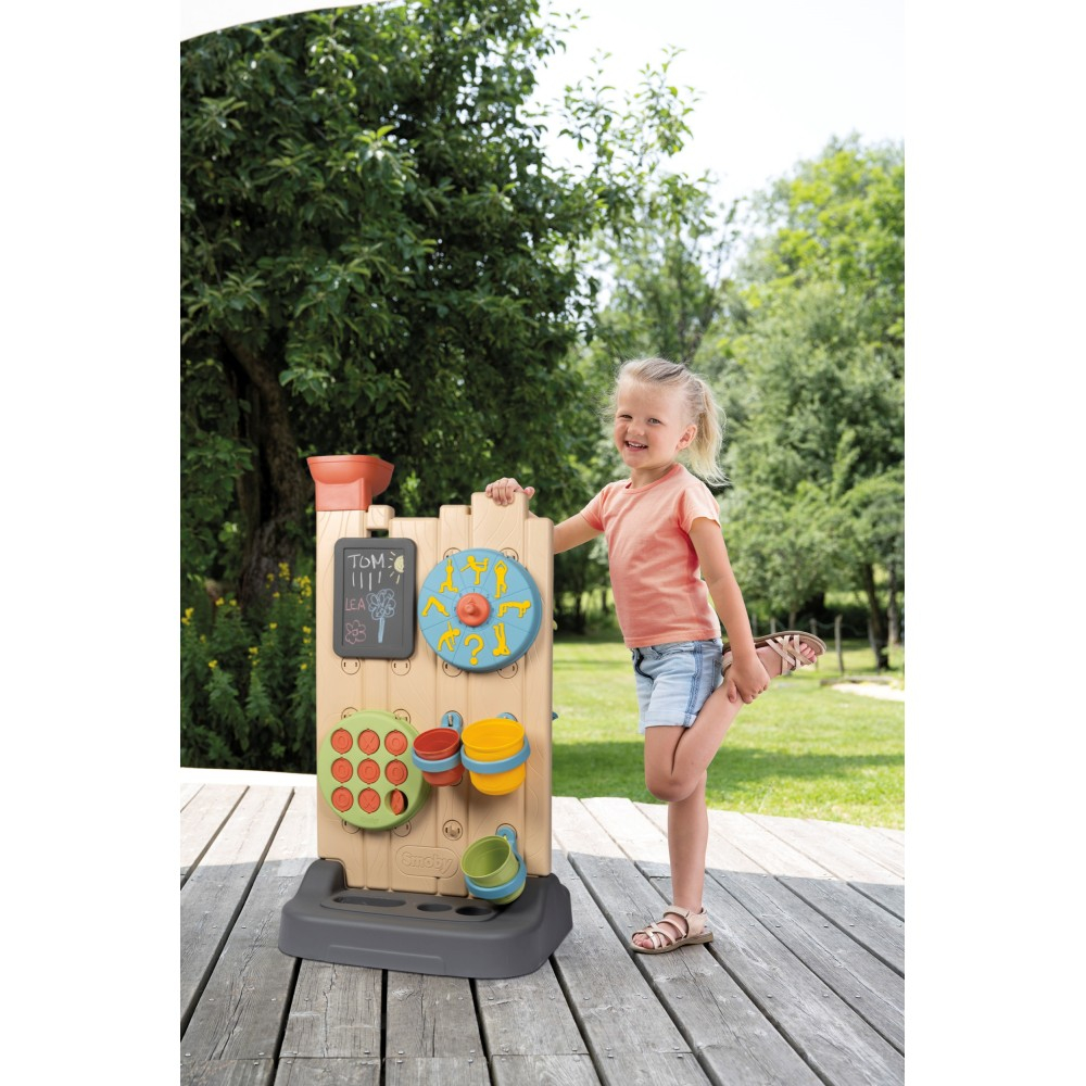 Развивающая доска-бизиборд Smoby Life 840301 двусторонняя 29 элементов для детей от 2 лет — фото 7
