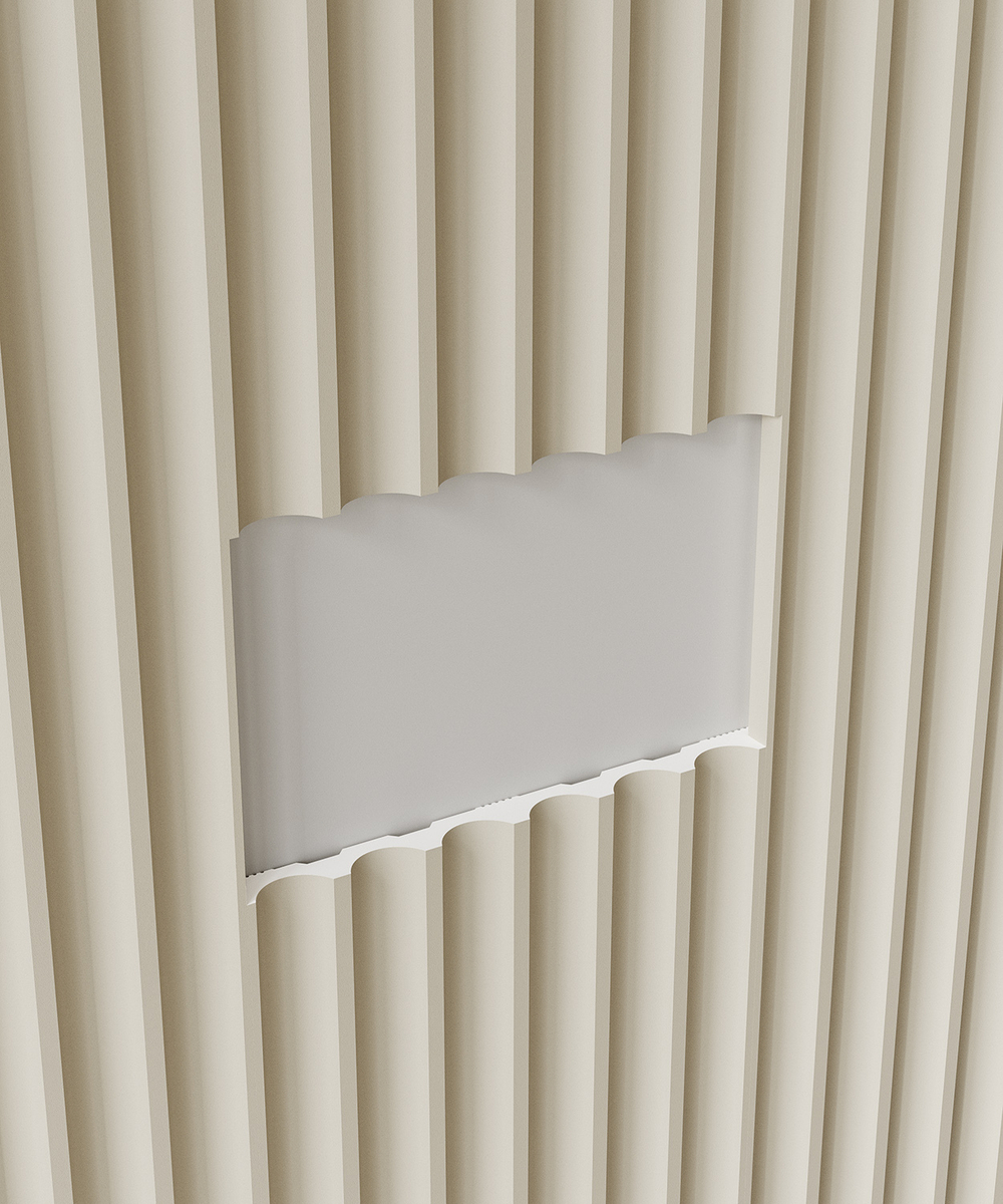 Cosca Decor. Панель RP004, 156х12x2800мм, Экополимер