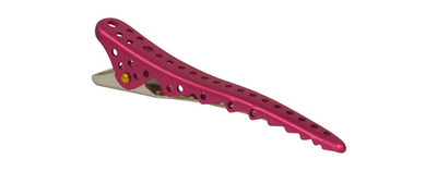 Зажимы Y.S.Park  Shark Clip YS-07*2 (2 шт.) розовый металлик