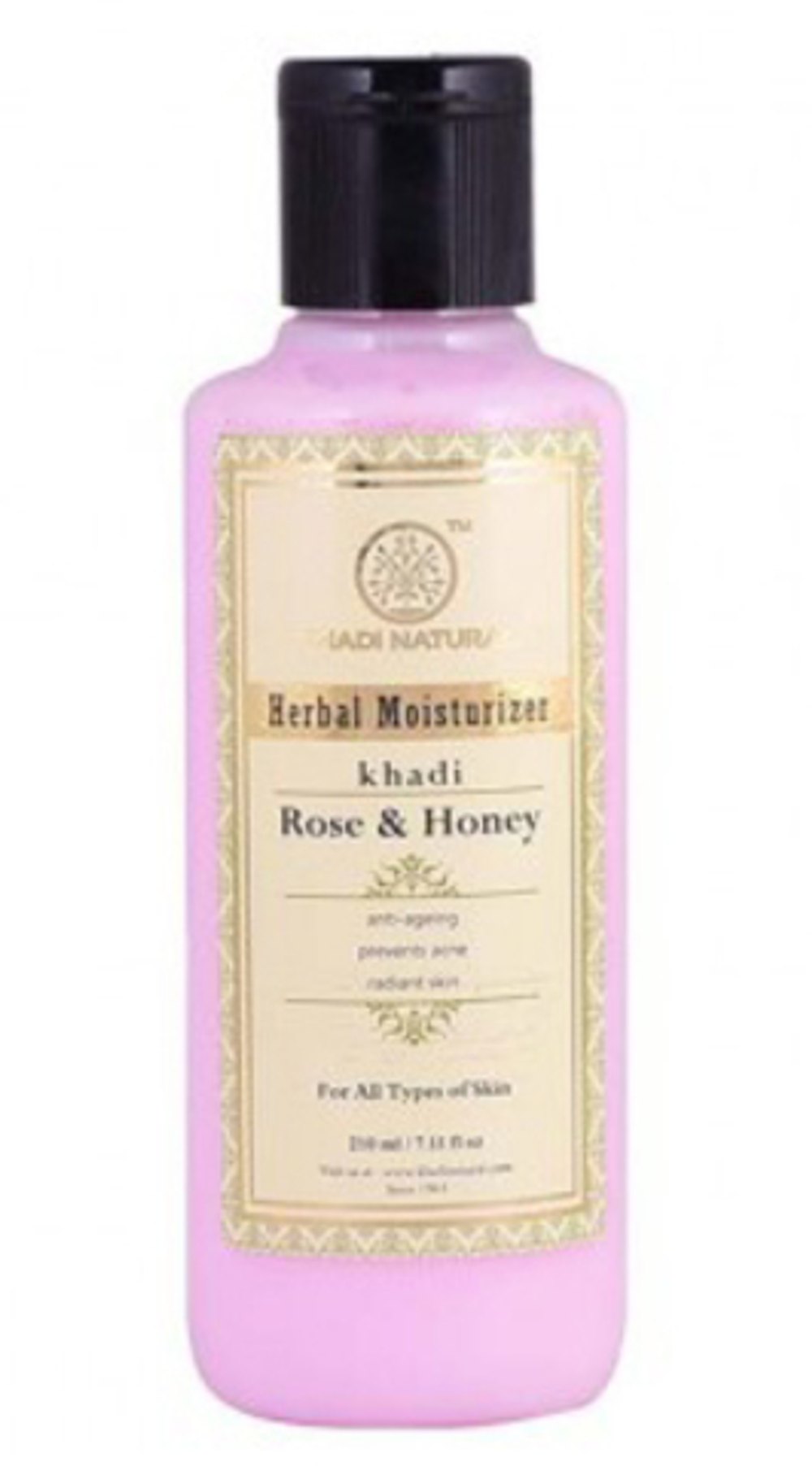 Лосьон для тела Khadi Natural Роза и Мед Rose and Honey 210 мл