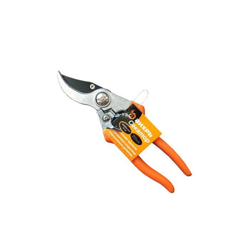 СЕКАТОР 200ММ ВОЗВР/ПРУЖИНА ТЕФ/ПОКР/ЭРГОН ОБРЕЗИНЕННЫЕ РУКОЯТКИ ВИХРЬ 73/7/3/2