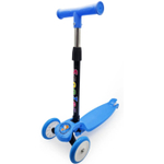 Самокат детский 3-х колесный колеса 150 мм, до 65 кг, голубой арт. 200820219