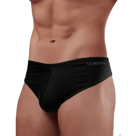 Мужские трусы тонги черные Doreanse 1030