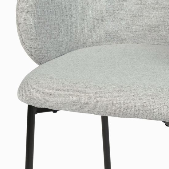 Стул Jhonas цвет молочный/черный