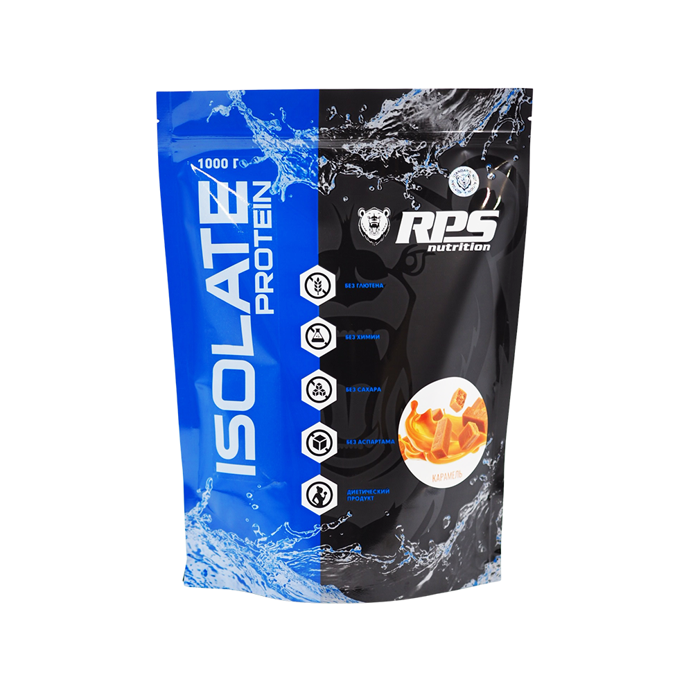 ПРОТЕИН-ИЗОЛЯТ 1000г ПАКЕТ, WHEY ISOLATE RPS NUTRITION