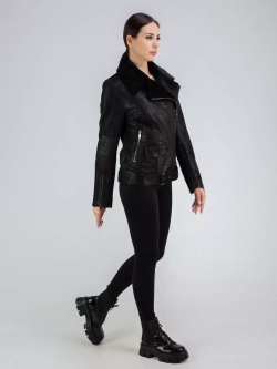 Дубленка авиатор натуральная зимняя