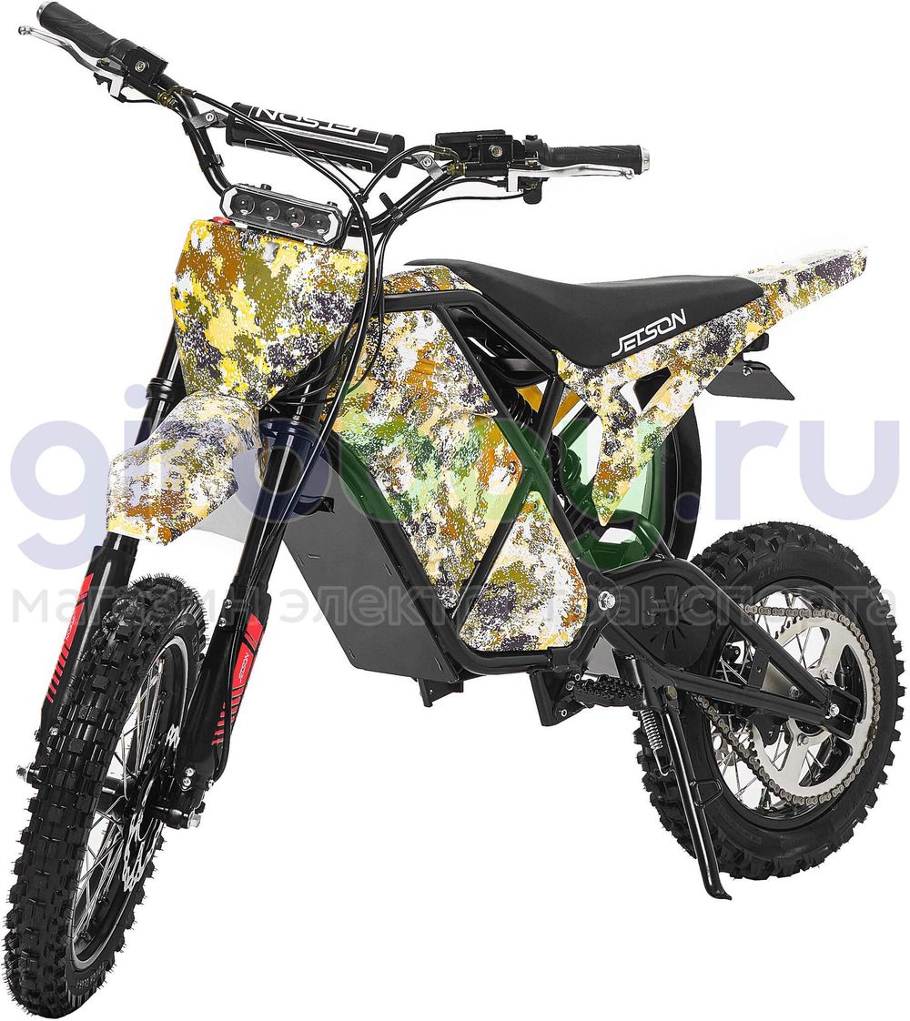 Электропитбайк Jetson MAGNUM 1000W (48V/25Ah) - Хаки фото №6