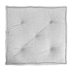 Модуль мягкий Miracle велюр/букле, VT shape silver, 82x81x24 см