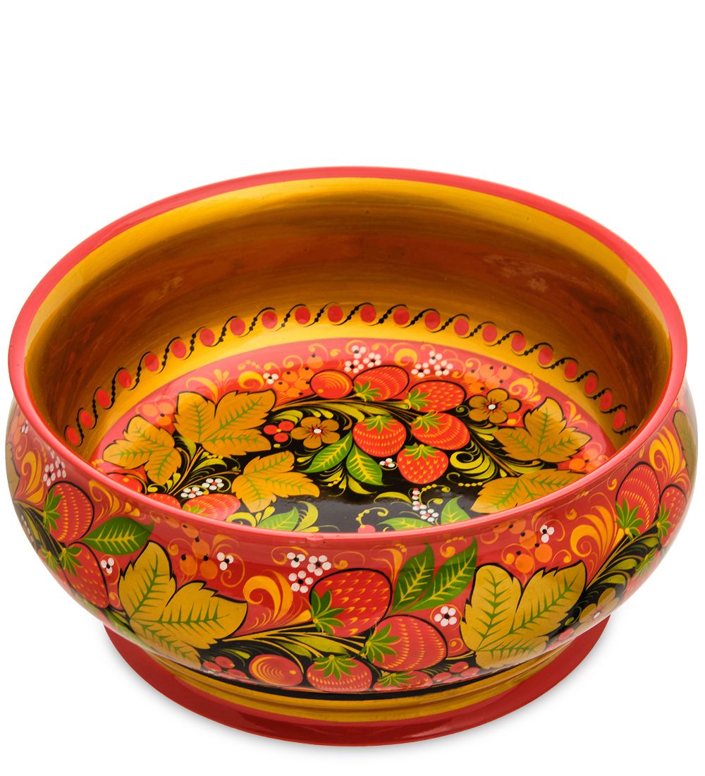 Народные промыслы ХЛ-127 Чашка 100х230 (Хохлома)