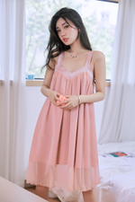 Сорочка(винтаж) на бретели 81#