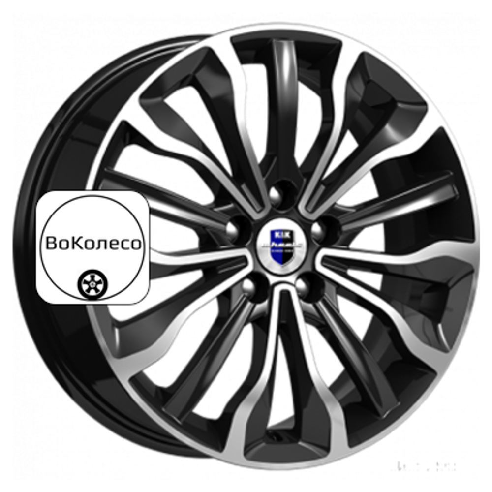 6,5x17/5x114,3 ET50 D66,1 Атакама (КС756) Алмаз черный K&K