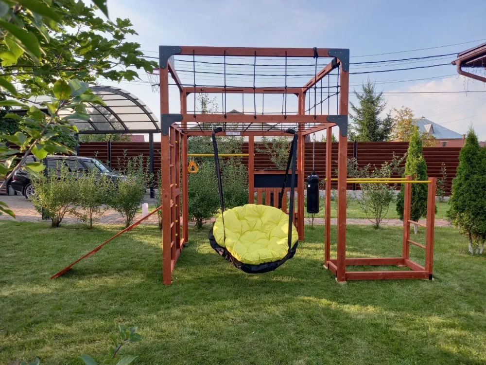 Детская площадка Савушка КУБ-1 (махагон)