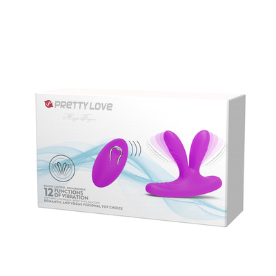 Вибратор Double Penetration Pretty Love BI-014477W