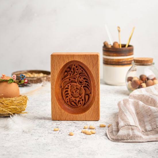 Пряничная доска Гжель яйцо