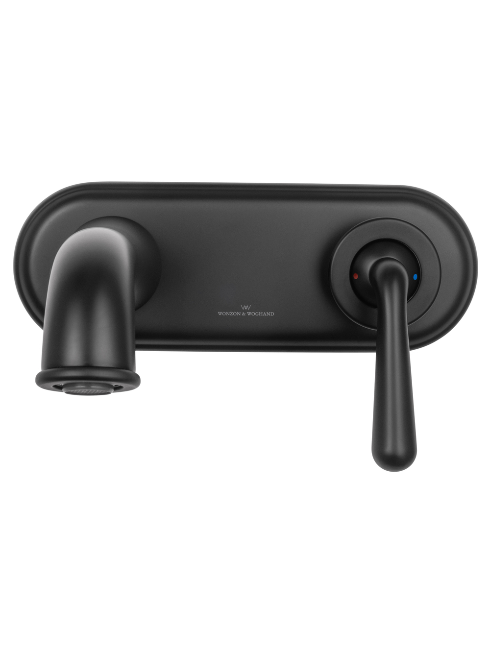 Смеситель для раковины встраиваемый WONZON & WOGHAND STEAM, Черный матовый (WW-88869008-MB)