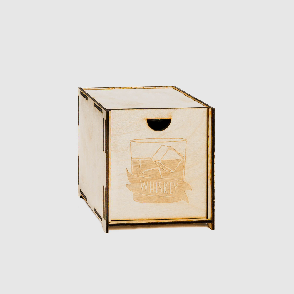 Стакан для виски "Whiskey аргумент " в подарочной коробке
