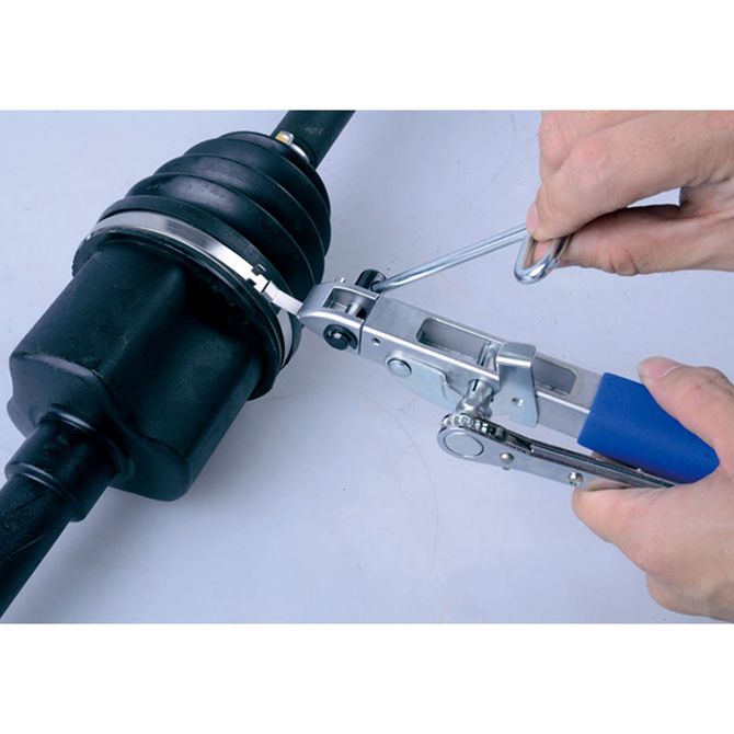 KING TONY (9BB31) Приспособление для установки и резки ленточных хомутов ШРУС