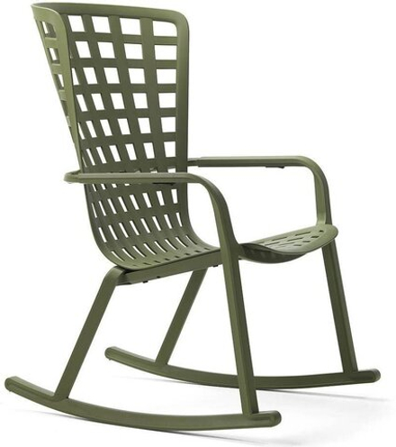 Кресло-качалка пластиковое Nardi Folio, агава
