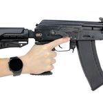 Рукоять АК анатомическая прорезиненная, DLG Tactical