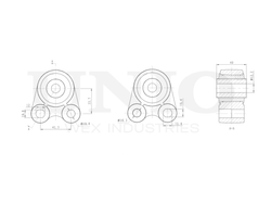 Опора двигателя задняя нижняя UNIO RMP-15137