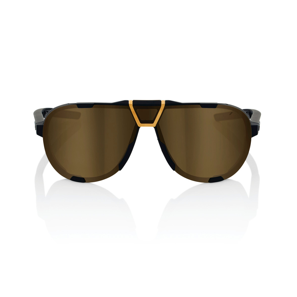 Спортивные очки 100% Westcraft / Soft Tact Black / Soft Gold Mirror Lens