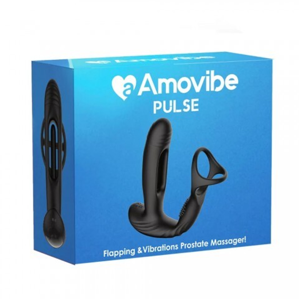 Инновационный массажер простаты Pulse с функцией осцилляции Amovibe