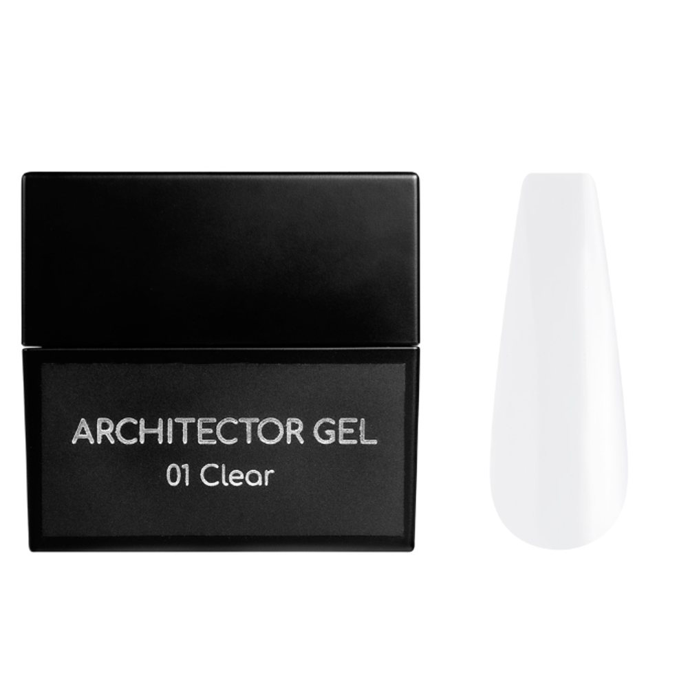 Irisk Architector Gel Jelly - Тиксотропный гель желе Clear для ногтей, 15г