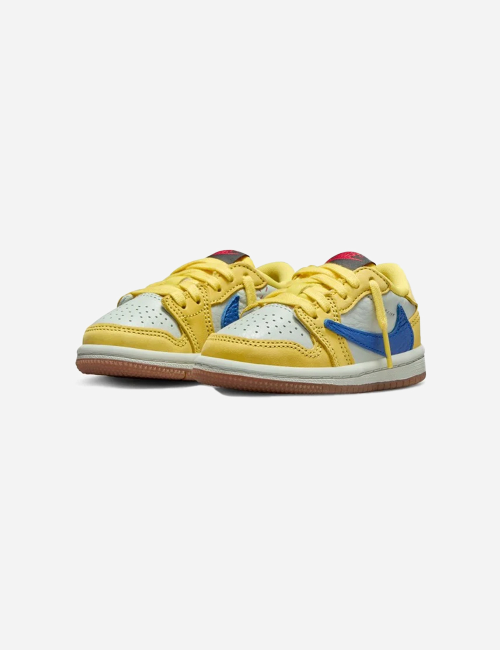 Travis Scott x Jordan 1 Low Canary Kids (DZ5908-700)