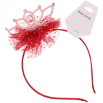 Ободок для волос детский «Little lady - Milana», микс 6 цветов, 10*45см