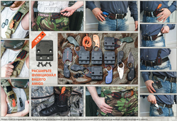 Нож Kizlyar Supreme AMIGO X D2 S G10-BH (Satin, G10 Black Handle)