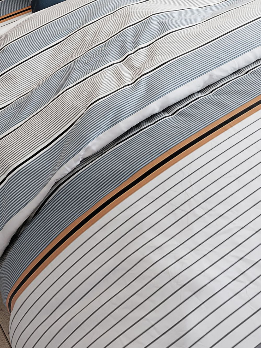 Постельное белье сатин Milky Garden "Alaska" 1,5-сп Наволочка 70х70 см 1 шт Простынь на резинке 90x200 см Пододеяльник 145x215 см