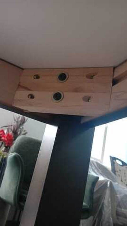 Стол М-City DISAUR Tme-6931 Mbh Белый мрамор Sweden, Bb Темный Орех